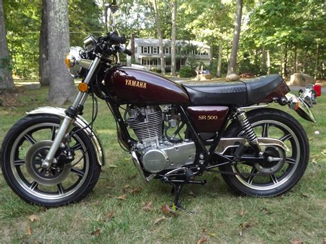 Wet Weight 381 lbs. . Yamaha sr500 for sale